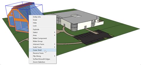 sketchup merge faces|Modeling Complex 3D Shapes with the Solid Tools.